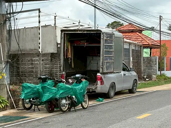 รถขนย้ายมอเตอร์ไซค์